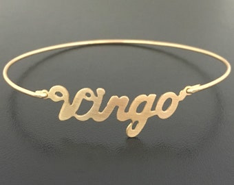 Virgo Bracelet for Women Virgo Gift Idea Her Zodiac Gift Virgo Zodiac Bracelet Gift Wife Virgo Jewelry Virgo Birthday Gift August September