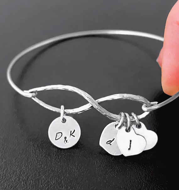 Infinity Eternity Amor Brazalete De Plata De Ley, Regalo De Aniversario, Pulsera Infinity - España