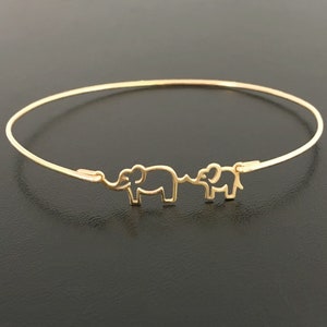 Bracelet mère éléphant, idée cadeau 1ère fête des mères pour une nouvelle maman, fille, sœur, grossesse, future maman, cadeau bijoux pour bébé