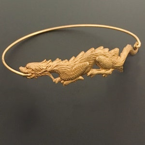Dragon Bracelet for Women Dragon Jewelry Chinese New Year Bracelet Chinese New Year Gift Chinese Jewelry Theme Mystical Dragon Lover Gift 14k Gold Filled
