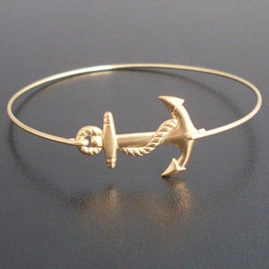 Anchor Bracelet, Anchor Bracelet for Women, Summer Bracelet, Sailor Gift, Sailor Jewelry, Sailor Bracelet, Ocean Themed Jewelry image 1