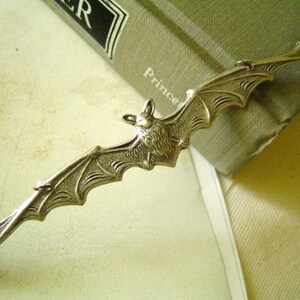 2 PC ox sterling silver plated brass Winged Goddess Warrior Flourishes Stamping