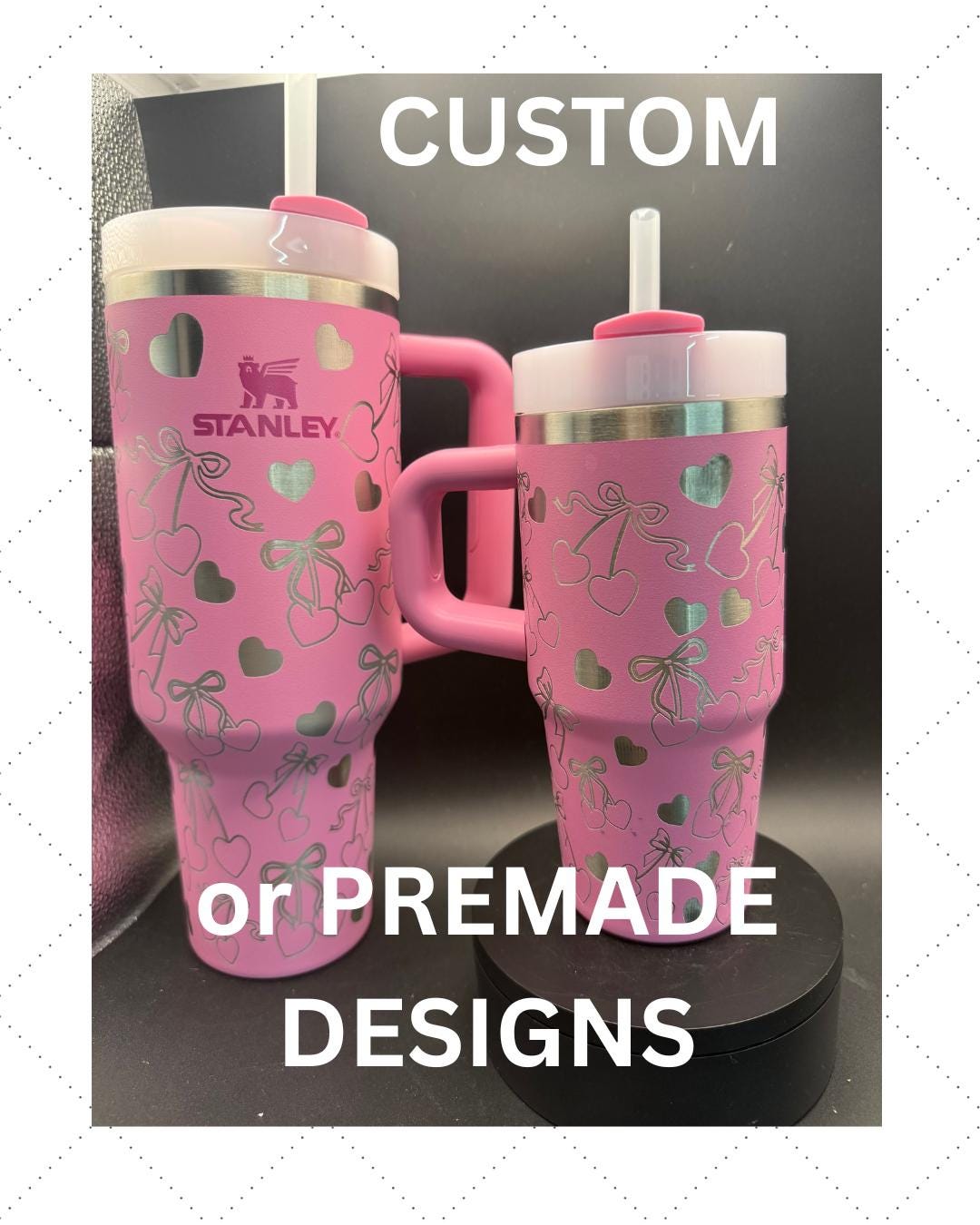 セール3Dアートヘルゲ・シュナイダー(エンターテイナー) インテリア おしゃれ Stanley X Love Shack Fancy Ibiza Sunset - Personalized Laser