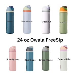 Whale Theme Owala 24 oz Freesip Tumbler image 7