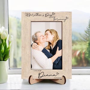First Mother&#39;s Day as My Mummy Photo Frame,Mothers Day Gift for Grandma,1st Mothers Day as My Mommy,Granny,Nana,Mum Gift,Nanny I Love You