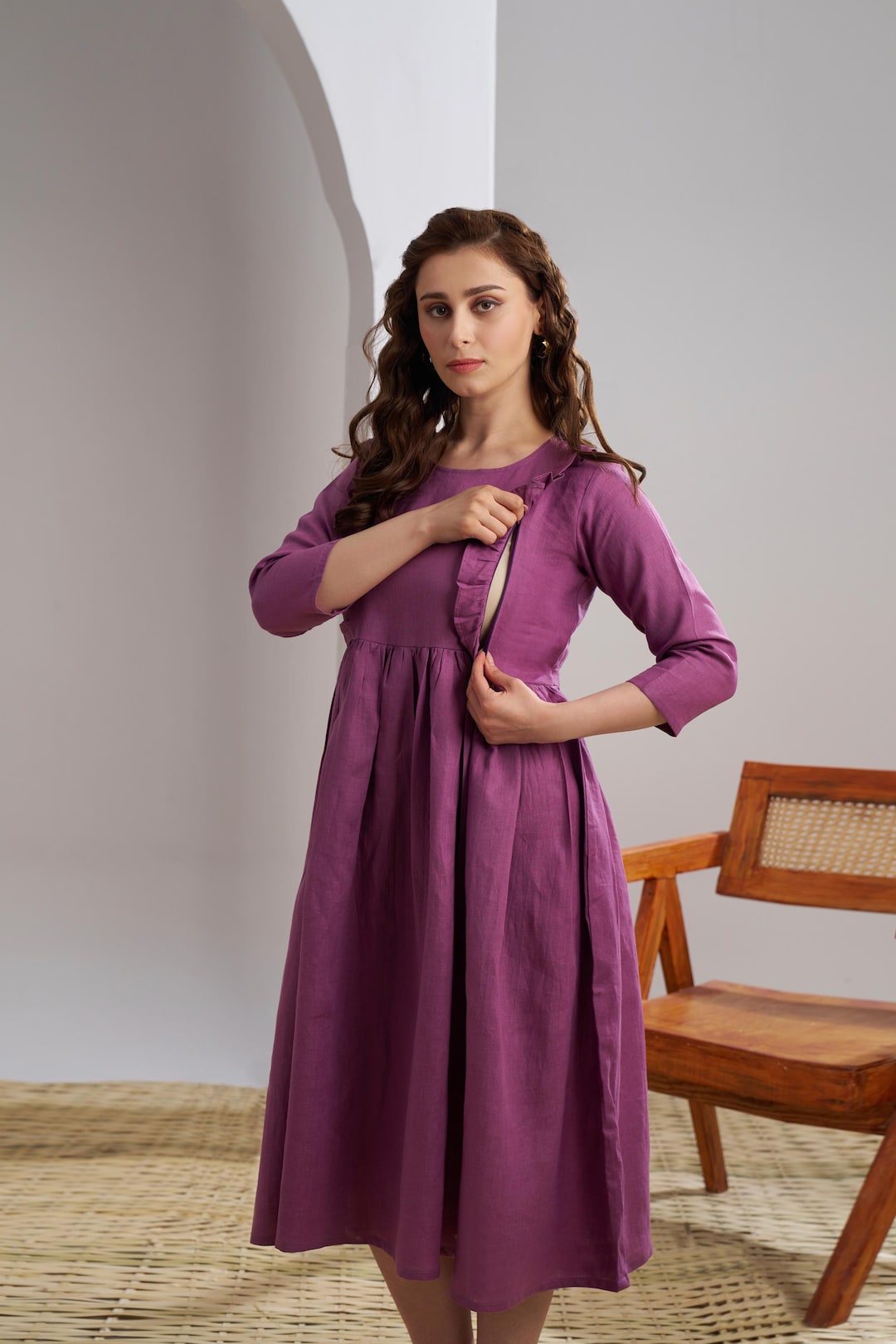 wrinkle free dress shirt Amazon.com: Year In Year Out French Cuff for Size:34W L34 halloween-1114 Women's Born Temple II