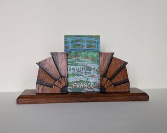 Marco de fotos clásico vintage SUNSHINE-form de roble, procedente de Francia.