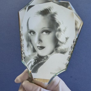 Art Deco HAND-MIRROR from 1930&#39;s PARIS