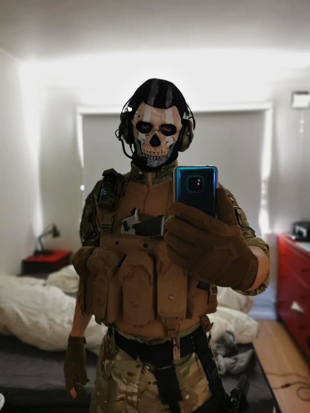 Ghost Mask From Call of Duty - Etsy
