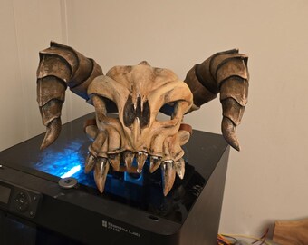 デスクロー - マウントされたクリーチャーヘッド - 樹脂キット、新しい 