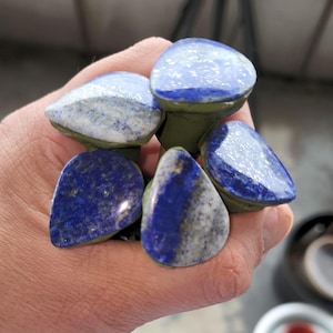 Lapis Lazuli Gemstone  Guitar Plectrum