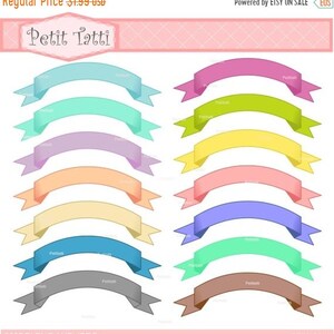 EN VENTA Banner Clip Art, Banner de Cinta Clipart / Clip Art de Cinta Arcoiris, Banner de Unicornio Clipart, Borde de Invitación de Cumpleaños, Banner Rosa Azul