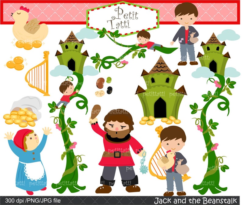 Upon SALE Jack and beanstalk Electronic clipart. -young children tale clipart, fairytail clipart, big clipart, Jack and Large clipart, printable photograph regarding Jack and the Beanstalk Printable Story identified as Upon SALE Jack and beanstalk Electronic clipart. -youngsters tale clipart, fairytail clipart, huge clipart, Jack and Large clipart, printable
