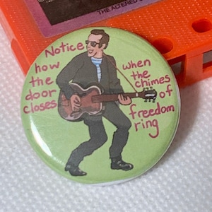 Joe Strummer Johnny Appleseed 1 1/4 inch pinback button badge