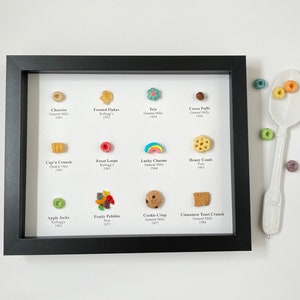 Framed Cereal History Art | 8x10 Specimen Chart, Style #5