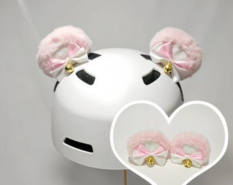 Dekoracja kasku motocyklowego Kawaii Bear Ear: akcesorium motocyklowe