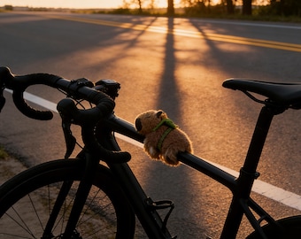 Hangende fietsornamenten capibara: schattige cadeaus voor gezelschap, handgemaakte fietsaccessoires