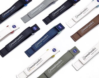 20MM strap compatible with MoonSwatch watches MIssion to the Moon Neptune Mars Earth Sun Mercury Uranus Saturn Venus speedmaste watch