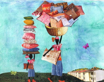 Comfort Bringers Poster Collage Poster 30x24 Haiti