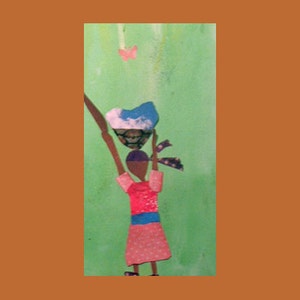 Sky Carriers. 5 x 7 Print. Haiti. Basket Women. Collage image 2