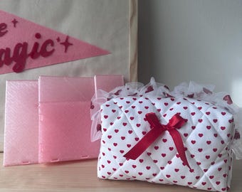 3D-printed make-up bag template