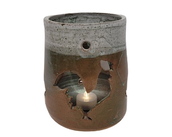 Rooster Votive / Chicken / Pig / Hen / Cottage / Farmhouse Décor / Lantern / Luminary / Votive / Candle Holder / Handmade