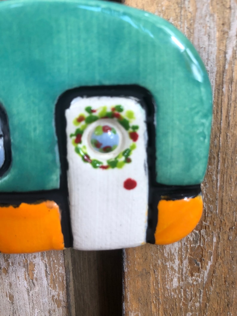 Handmade Ornament Christmas Camper Ornament Glamper Christmas Ornament SALE Camper Ornament
