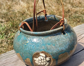 Ceramic Flower Planter / Planter / Plant Pot / Hanging Planter / Succulent Pot / Turtle / Sea Turtle