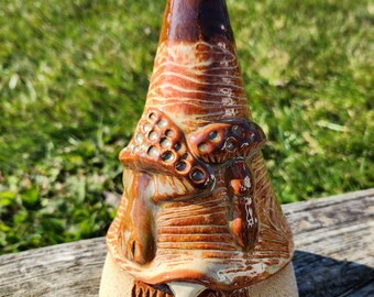 Gnome / Gnomes / Mushroom/ Mushrooms / Ceramic Gnome / Handmade Gnome