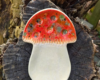 Spoon Rest, Mushroom, Mushrooms