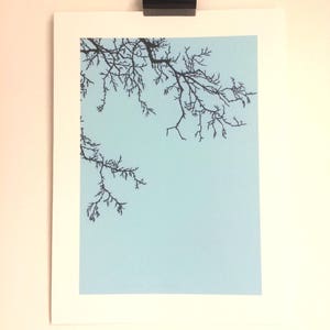 Winter Tree - Print from original papercut A4