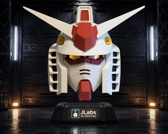 Wearable RX-78-2 Gundam Helmet with LED Eyes