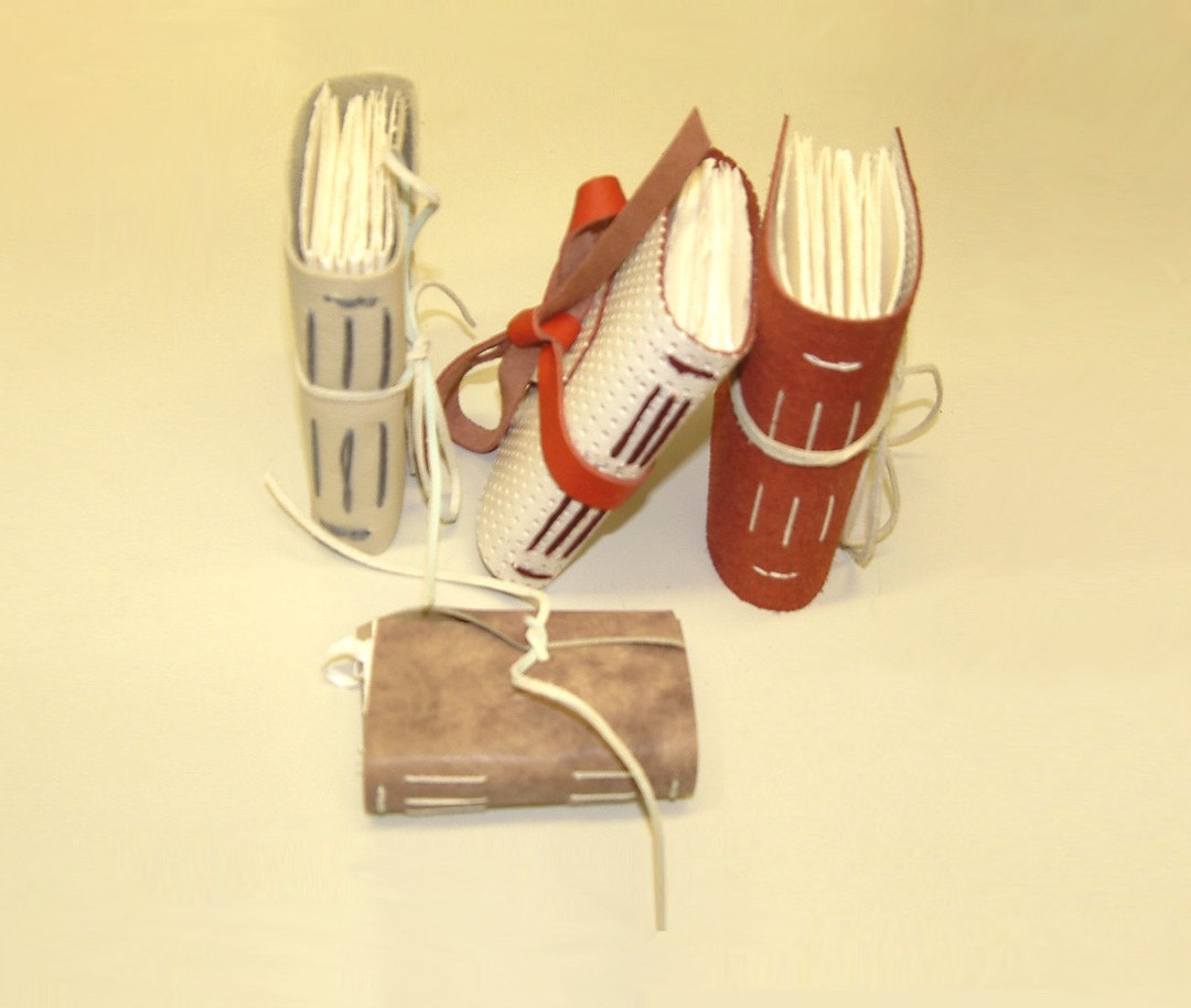 How to Make a Leather Journal With Medieval Sewing Instant Digital