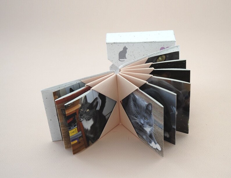 Standup Photo Album with Slipcase PDF Ebook Tutorial Etsy