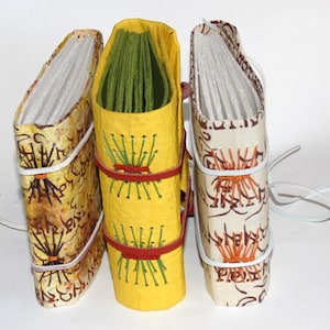 How to Sew a Mediaeval Book, with Handmade Faux Parchment Covers, ebook PDF, Instant Download, Tutorial, Bookbinding Pattern, Instructions