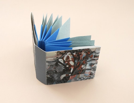 How To Make Hedi Kyles Blizzard Book Folded Origami Fan Book E Book Tutorial With Printable Designer Cover Celebration Christmas Gift