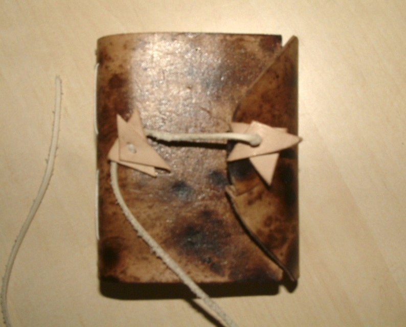 How to Make a Leather Journal with Medieval Sewing Instant Digital Download ebook PDF Bookbinding Tutorial Bookmaking Instructions image 2