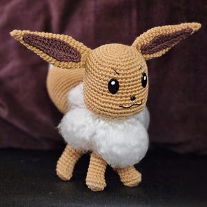 Eevee - Crocheted Eevee / Amigurumi Eevee