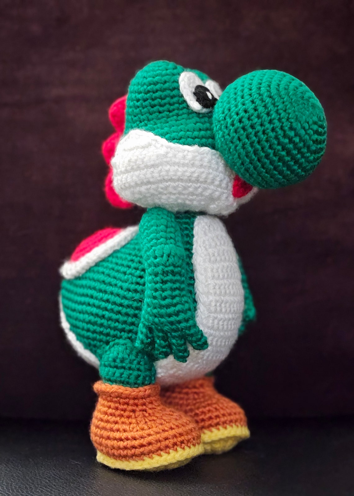 Crochet Mario Bros: Handmade Luigi, Mario, Yoshi Amigurumi - Etsy