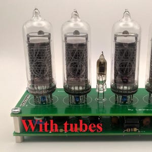 IN-14 DIY Nixie Tube Clock Kit With Tubes