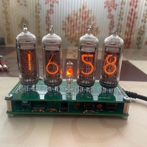 In 18 nixie clock - Etsy 日本