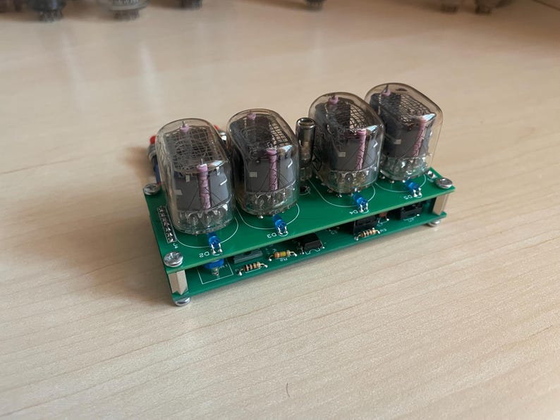 DIY Nixie Tube Clock Kit for IN-12 Nixie Tubes - Etsy