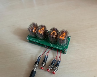 DIY Nixie Tube Clock Kit For IN-12 Nixie tubes