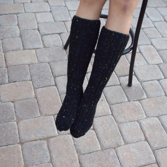 crocs with long socks