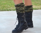 Tricoter des guêtres camouflage camo guêtres filles jambières