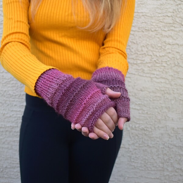 Knit Arm Warmers Etsy