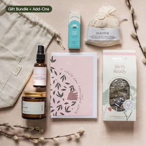 Baby Shower Gift for Mum To Be, Maternity Pamper Box, Calming Wellness Gift for Pregnant Women, Third Trimester Gift