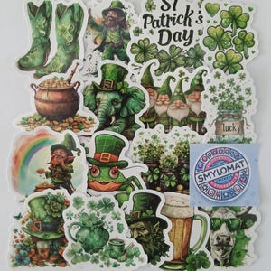 Lucky Ireland Sticker Set – 25 motifs magiques d’Irlande
