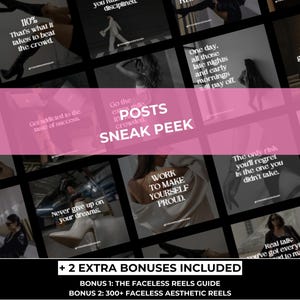 Mindset Reels for Women
PLR Hustle Mindset Reels
Viral Reels for Instagram
Editable Hustle Mindset Reels
Instagram Reels Bundle
Luxury Motivation Reels
Viral Motivational Reels
Faceless Instagram Reels
Aesthetic Reels for Instagram
Digital Marketing Reels
Master Resell Rights Bundle
Boss Babe Instagram Reels
Instagram Viral Post Pack