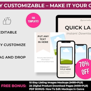 Etsy Video Mockups
Editable Etsy Mockup
Etsy Video Templates
Canva Etsy Mockups
Digital Etsy Mockups
etsy video bundle
private label rights
master resell right
animated mockup
Canva Video Mockup
Mega Mockup Bundle
Etsy Mockup Bundle
Video Mockup
All 13 used